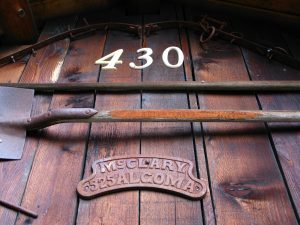 Fingland Cabin blacksmith shop, Silverton