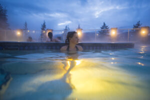 Unwind from adventure at Halcyon Hot Springs.