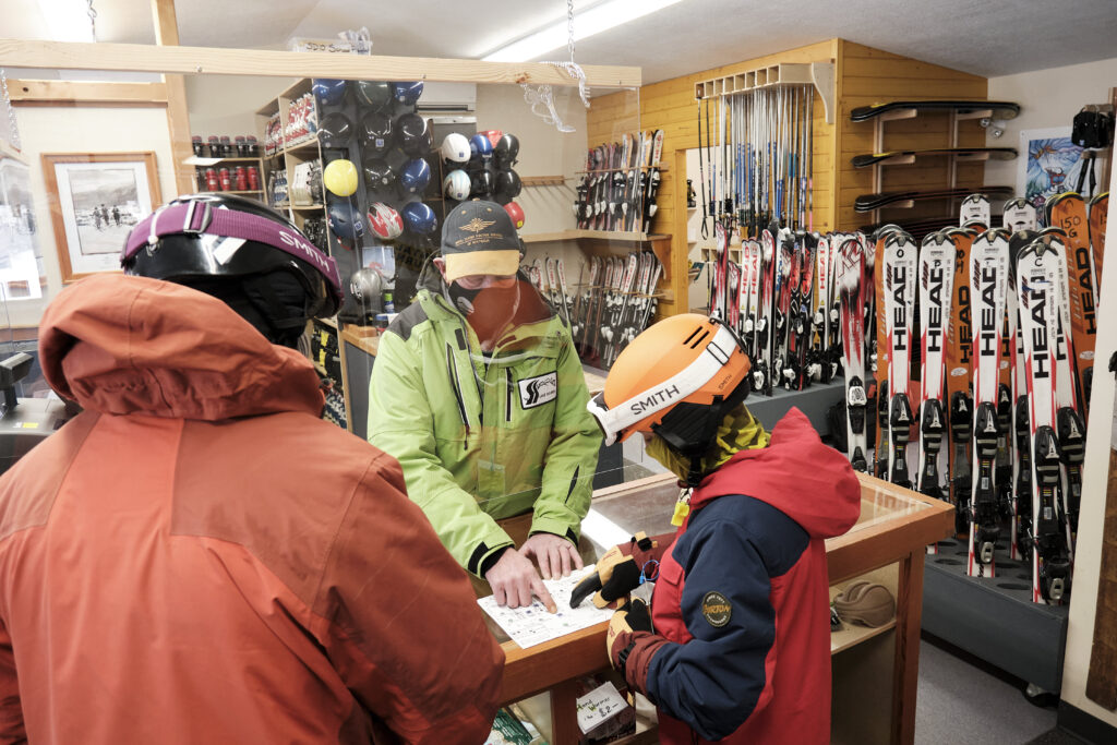 Summit Lake Ski Hill has a rental shop to outfit the whole family.